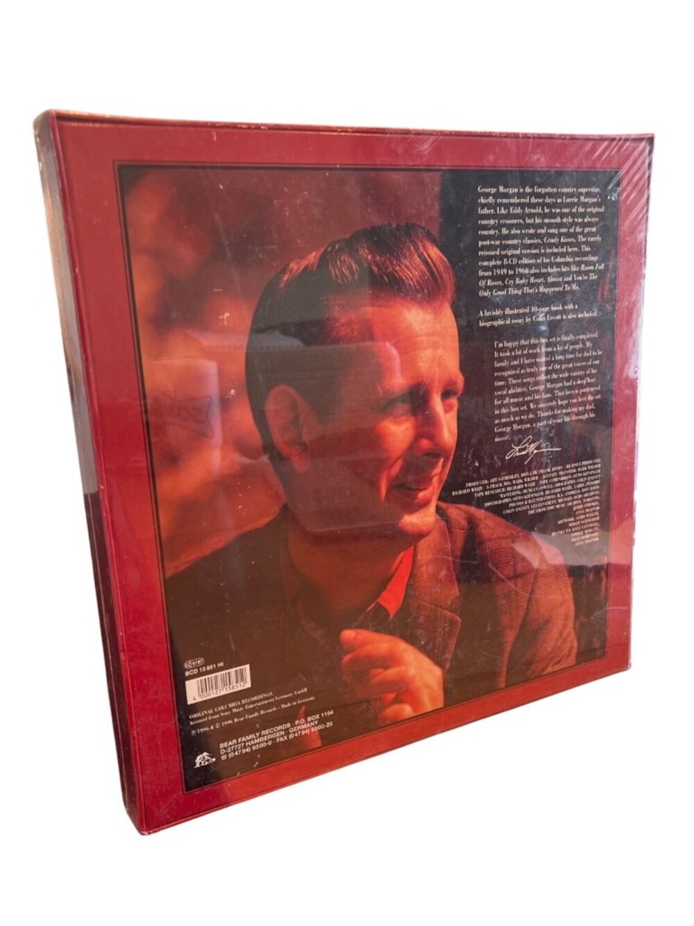George Morgan "Candy Kisses" 8-CD Deluxe Box Set Sealed New Old Stock - Picture 3 of 4